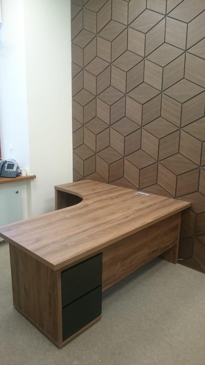 Изготовление мебели "под ключ" для офиса компании "Русдрагмет"  
