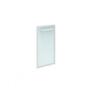 Дверь стеклянная в алюмин. рамке для комплектации пеналов ЛП-206, ЛП-168