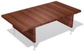 стол для совещания 'прямоугольный' 2200 - столешница деревянная