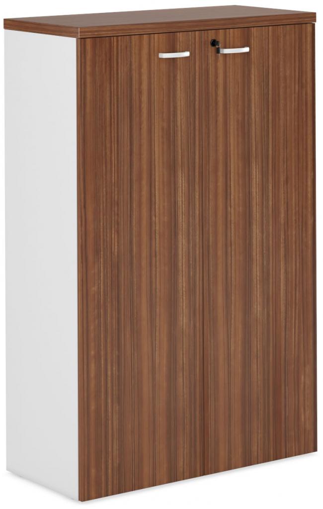 Шкаф 140 с деревянными дверями
